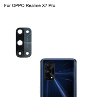 2PCS New Tested Rear Camera Glass Lens For OPPO Realme X7 Pro Back Rear Camera Glass Lens Mobile Phone Part For RealmeX7 Pro