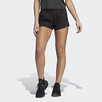 Adidas Pacer WVN IT1 HN5550 女 短褲 亞洲版 運動 健身 訓練 中腰 透氣 舒適 黑