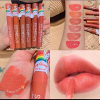 Lipcream Kiss Beauty Love Me Unicorn Lip Gloss Tint Lipgloss Liptint