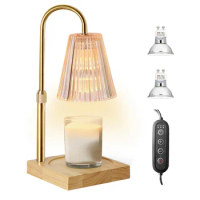 Candle Warmer Lamp, Candle Lamp Warmer with Dimmer, Candle Warmer for Jar Candles Lamp Warmer Bedroom Home Decor EU Plug