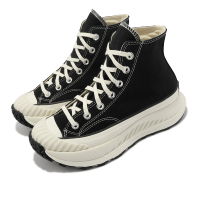 【CONVERSE】帆布鞋 Chuck 70 AT CX 男鞋 女鞋 黑 奶油底 經典 厚底 增高 高筒 休閒 1970(A03277C)