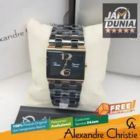 JAM TANGAN WANITA ALEXANDRE CHRISTIE PASSION WANITA ORIGINAL BLACK ROSE GOLD AC 2881 JAM AC 2881 AC2
