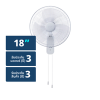 ชาร์ป พัดลมติดผนังแบบเชือกดึง 18 นิ้ว รุ่น PJ-WA182