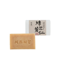 【阿原】綠豆薏仁皂115g(手工皂.角質代謝.肉桂精油.潔膚.青草藥製成)