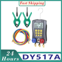 Vacuum pressure manifold tester, digital vacuum gauge DY517A, leak detector, lightweight component, lifting measuring instrument