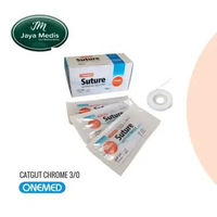 Benang Bedah Catgut Chromic Suture Without Needle 3/0 - Onemed