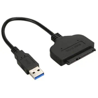 Hard Drive Adapter Cable SATA to USB3.0 Converter USB 3.0” to 2.5" SATA III