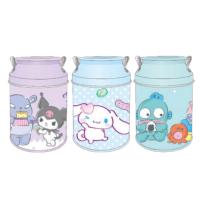 三麗鷗 牛奶桶造型鐵存錢筒-酷洛米/大耳狗/人魚漢頓