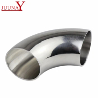 O/D 12.7/16/19/22/25/28/32/34/38/45/51/57/63/76/102mm 304 Stainless Steel Elbow Sanitary Welding 90 Degree Pipe Fittings