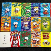 15 Books / Set English Usborne Books for Children Kids Picture Books Baby Famous Story The Fly Guy Series Fun Reading Story Book