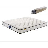 Simple design fabric natural latex mattress king size mattress