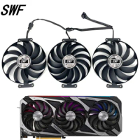 95MM CF1010U12S T129215SU Cooler Fan Replacement For ASUS ROG Strix GeForce RTX 3060 Ti 3070 3080 3090 Ti Graphics Video Card