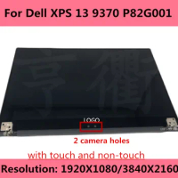 For Dell XPS 13 9370 P82G P82G001 LCD Display Panel Replacement FHD UHD 13.3" Touch Screen Complete Assembly Upper Part