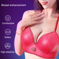Electric Breast Massage Bra Bra Vibration Breast Massager Breast Dredge Breast Heating Massage Machine