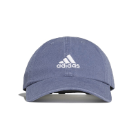 adidas 棒球帽 Dad Cap Bos 老帽 男女款 愛迪達 遮陽帽 基本款 穿搭推薦 藍 白 GM6281