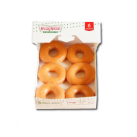 【Krispy Kreme】原味糖霜甜甜圈6入
