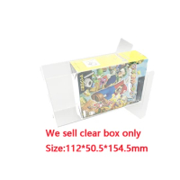 PET Clear transparent protective box For NGC For Mario Party 7 JP Version Bundle Display collection box