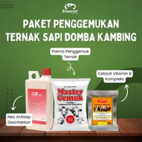 Premix Pakan Ternak Master Gemuk Cetavit B Kompleks Ternak & Neo Antisep Anti Lalat Kandang