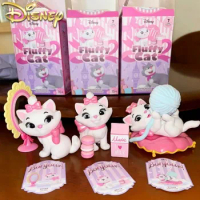 Miniso Disney Lucifer Marie Cat Blind Box Figure Anime Kawaii Mysterious Surprise Box Fluffy Cat Guess Bag Toy Xmas Gift Decor
