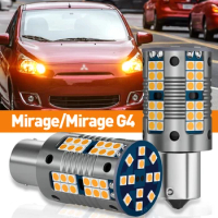 2pcs LED Turn Signal Light For Mitsubishi Mirage G4 2012 2013 2014 2017 2018 Accessories Canbus Lamp