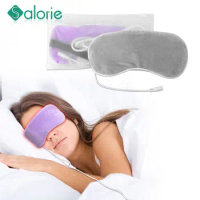 Heated Eye Mask USB Heated Blindfold Steam Sleeping Eye Mask Patch Hot Steam Fatigue Relief Sleep Ant Dark Circles Aging
