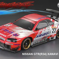 1/10 Scale On Road Drift RC GTR R34 Body stickers/labels For Kyosho Tamiya HPI VRX HSP REDCAT FS RACING