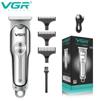 VGR Hair Trimmer Professional Hair Clipper Wireless Hair Cutting Machine Electric Zero Cutting Machine Trimmer for Men V-071
