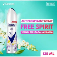 Rexona Women Deodorant Spray Free Spirit 135ml