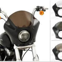High Quality ABS Headlight Fairing Windshield Mount Kit For Sportster XL 883 1200 48 72