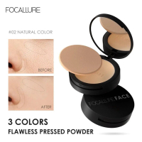 FOCALLURE Pressed Powder - Bedak Padat