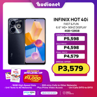 Tax free discount [BUNDLE]Infinix HOT 40i Smartphone |   4GB RAM + 128GB ROM |   Unisoc T606 |   6.5