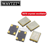 5PCS SMD 5070 Active Crystal Oscillator OSC 6Mhz 10Mhz 12Mhz 16Mhz 20Mhz 24Mhz 25Mhz 33Mhz 50Mhz 7050 5*7 Crystal Oscillator
