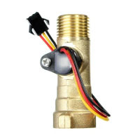 Water Heater Accessories Electronic Flow Sensor Electronic Flow Meter 1-30L/M for solar water heater