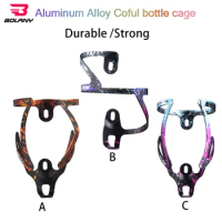 Bolany Colorful Bottle Cage Aluminum Alloy Bicycle Ultralight Bike Cycling Water Bottle Holder Bicycle Accessories