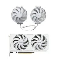 2 fans brand new for ASUS GeForce RTX3060ti GDDR6X 8GB dual white OC graphics card replacement fan CF9010U12D