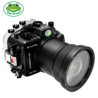 Seafrogs 40Meter Waterproof Camera Case With Standard Port For Sony A7M4 A7IV 28-70mm 24-105mm 16-35mm Underwater Diving Case