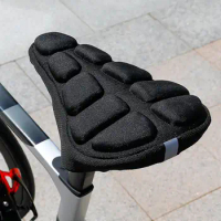 Bicycle Saddle Cover Waterproof Breathable Rebound Bike Seat Cover Thickened Universal Fit Bike Bicycle Seat Cushion Cover