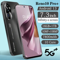 Reno10 Pro inteligente versión Global, Smartphone con Qualcomm 8 Gen2, 16 GB + 1TB, 7800mAh, 50 + 108MP, red 4G/5G, Android