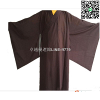 【卓越優選館】麻海青 海青居士 男女同款海清 海青不透明長袍大褂長褂 女男不透明和尚僧 量大