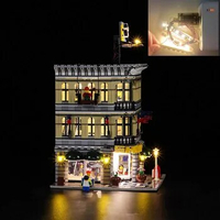 LED for Lego 10211 Architecture Grand Emporium Brick USB Lights Kit With Battery Box-(NOT Include LEGO Bricks)