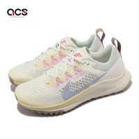 Nike 越野跑鞋 Wmns React Pegasus Trail 4 女鞋 白 藍 緩震 運動鞋 FJ7733-140