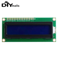 LCD1602 1602 LCD Module Blu Screen 16x2 Character LCD Display PCF8574T PCF8574 IIC I2C Interface 5V for arduino