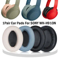 1Pair Replacement Ear Pads For SONY WH-H910N Headphone Earpads Foam Sponge Earpads Ear Cushion Cover Earmuff Repair Accessories