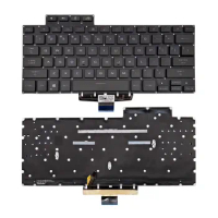 GA503Q Laptop Keyboard For ASUS ROG Zephyrus G15 GA503QC GA503QE GA503QM GA503QR GA503QS United States US Black Without Frame