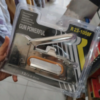 Staples Tembak Gun Tangan 1022 R23-1008F Gun Powerful dengan Ukuran 13/4-6-8mm Alat Tembak Staple
