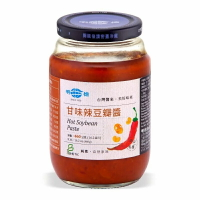 明德食品 甘味辣豆瓣醬（純素）460g/罐 手釀豆瓣醬