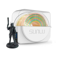 SUNLU S1 3D Printer Filament Drying Box Storage Holder Box Keeping Filament Dry Holder Suitable for 