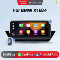 Junsun AI Voice Wireless CarPlay Car Radio Multimedia For BMW X1 E84 2009 2010 2011-2015 DSP Android Auto GPS 8 core autoradio