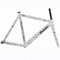 PIZZ Shukaku Frame,White,Fixed Gear Bicycle Frameset
