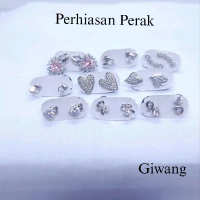 Anting perak 925.anting variasi silver perak l lapis mas anti karat